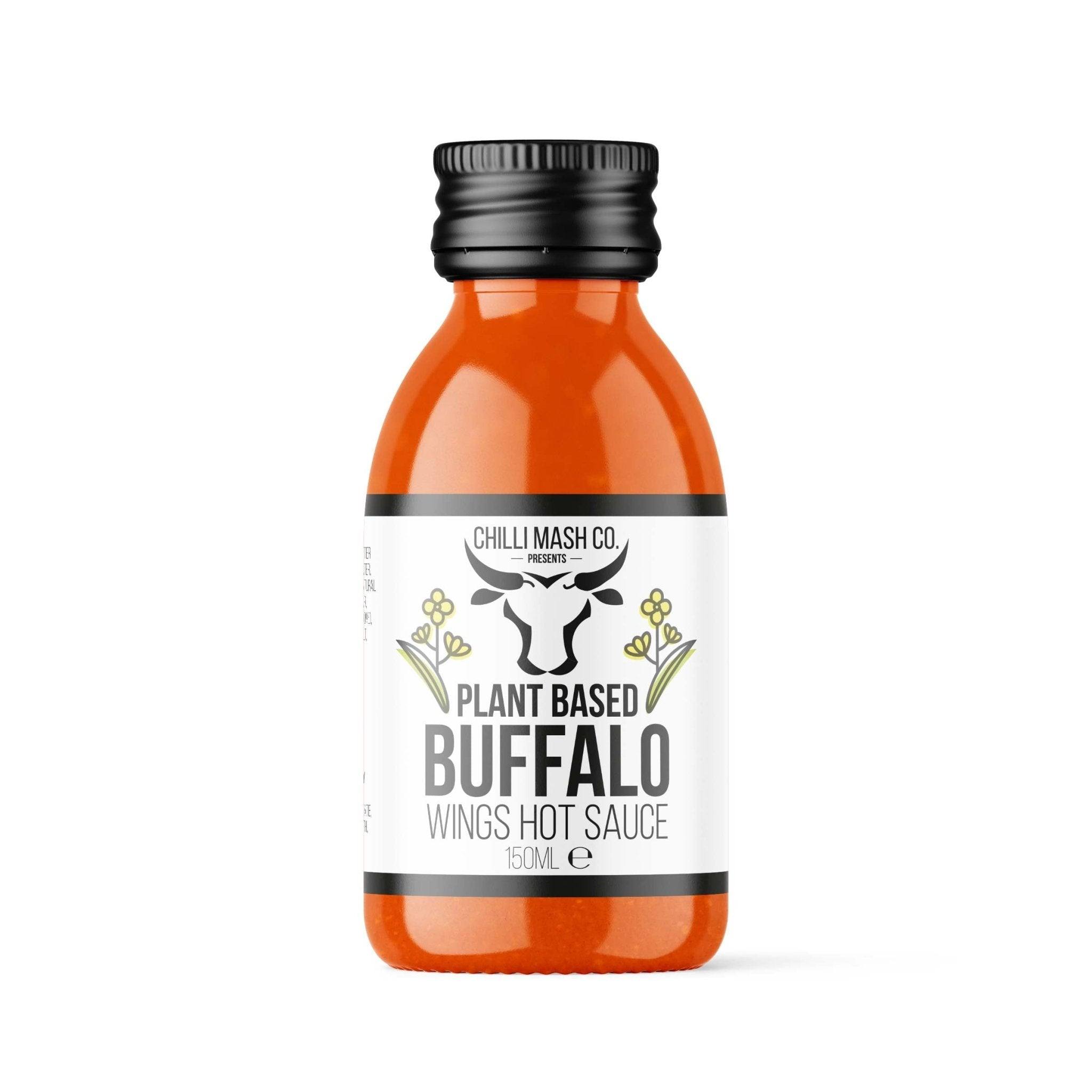 plant based buffalo sauce Buffalo Wings Hot Sauce | 150ml | Chilli Mash Co