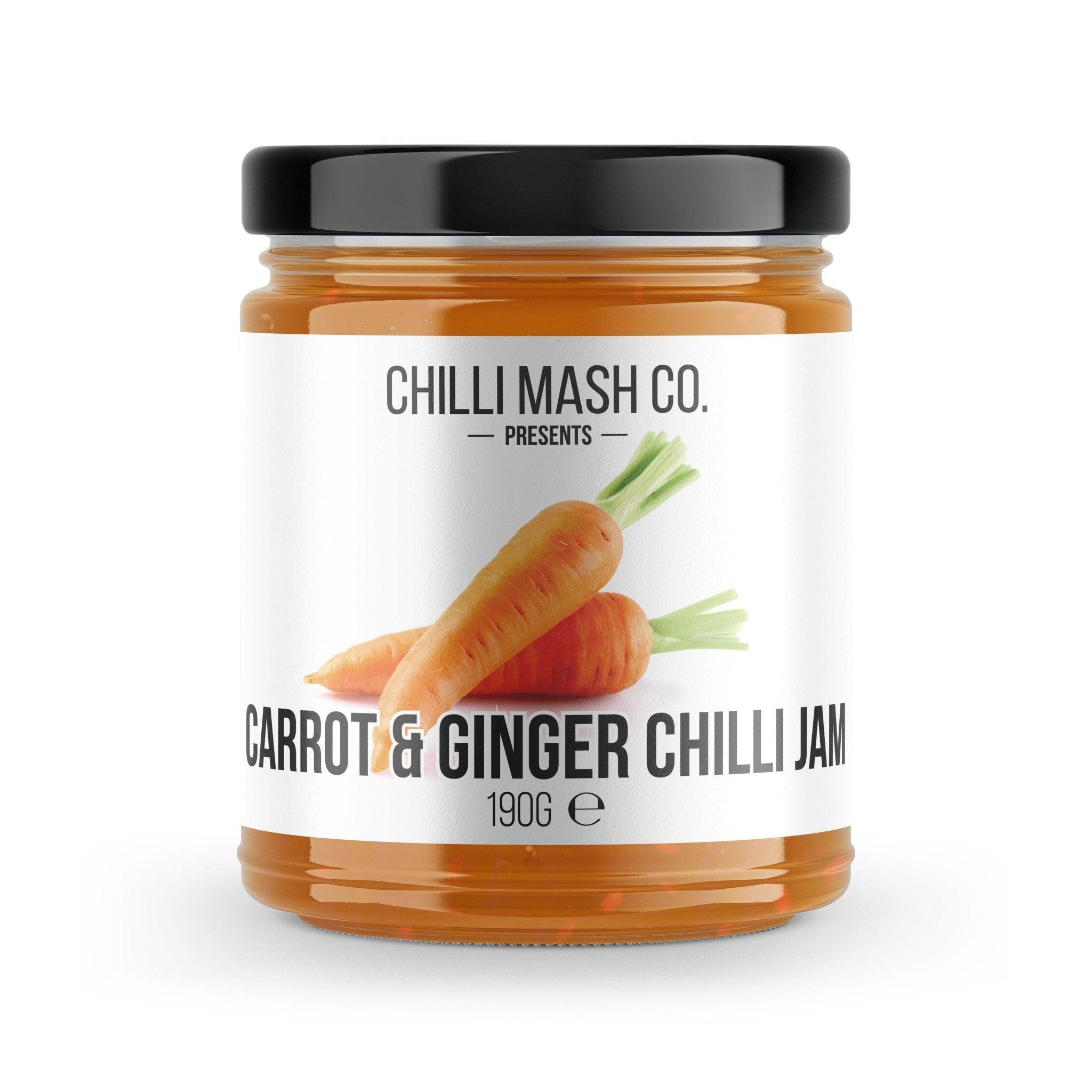 Carrot & Ginger Chilli Jam 190g Chilli Mash Company Persian Insp