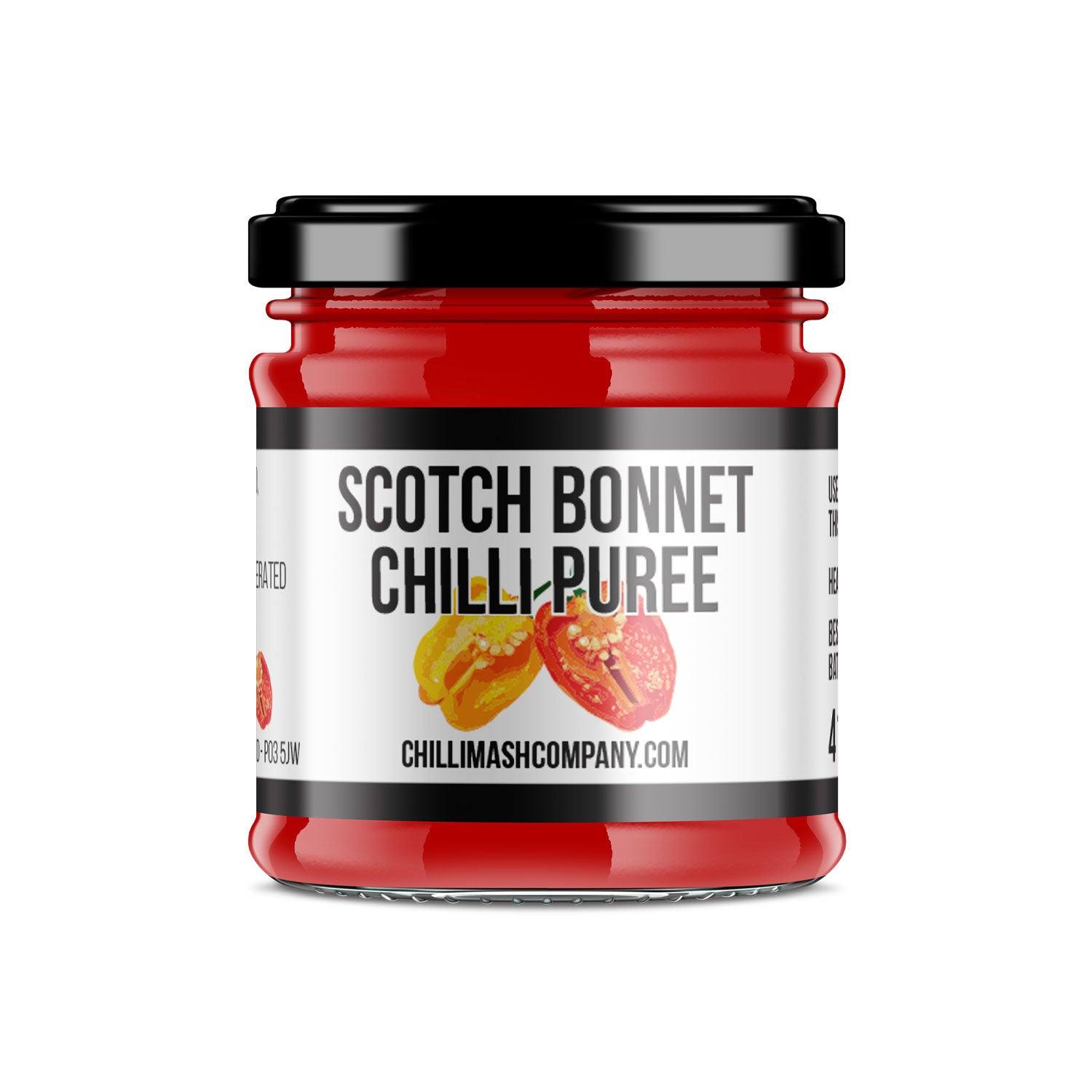 Scotch Bonnet Chilli Puree, Chilli Mash Company