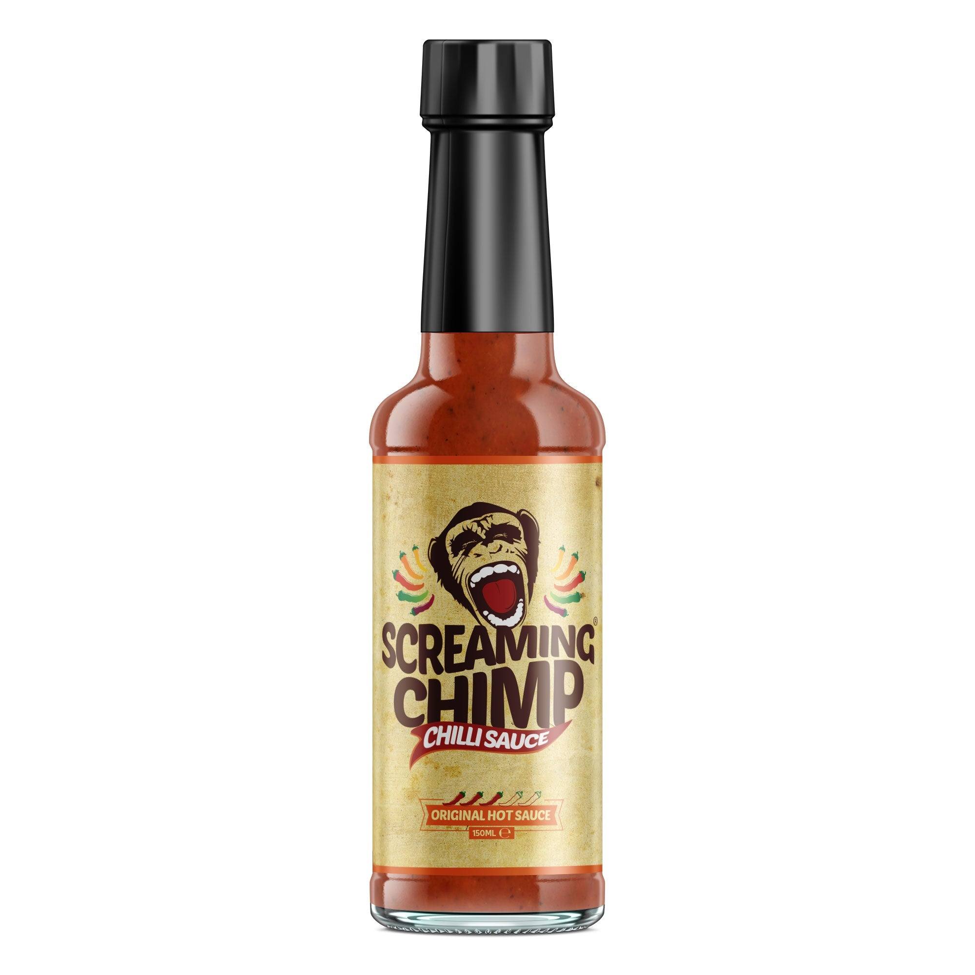 Screaming Chimp Chilli Sauces | Keep on chimpin | One Stop Chilli Shop - One Stop Chilli Shop