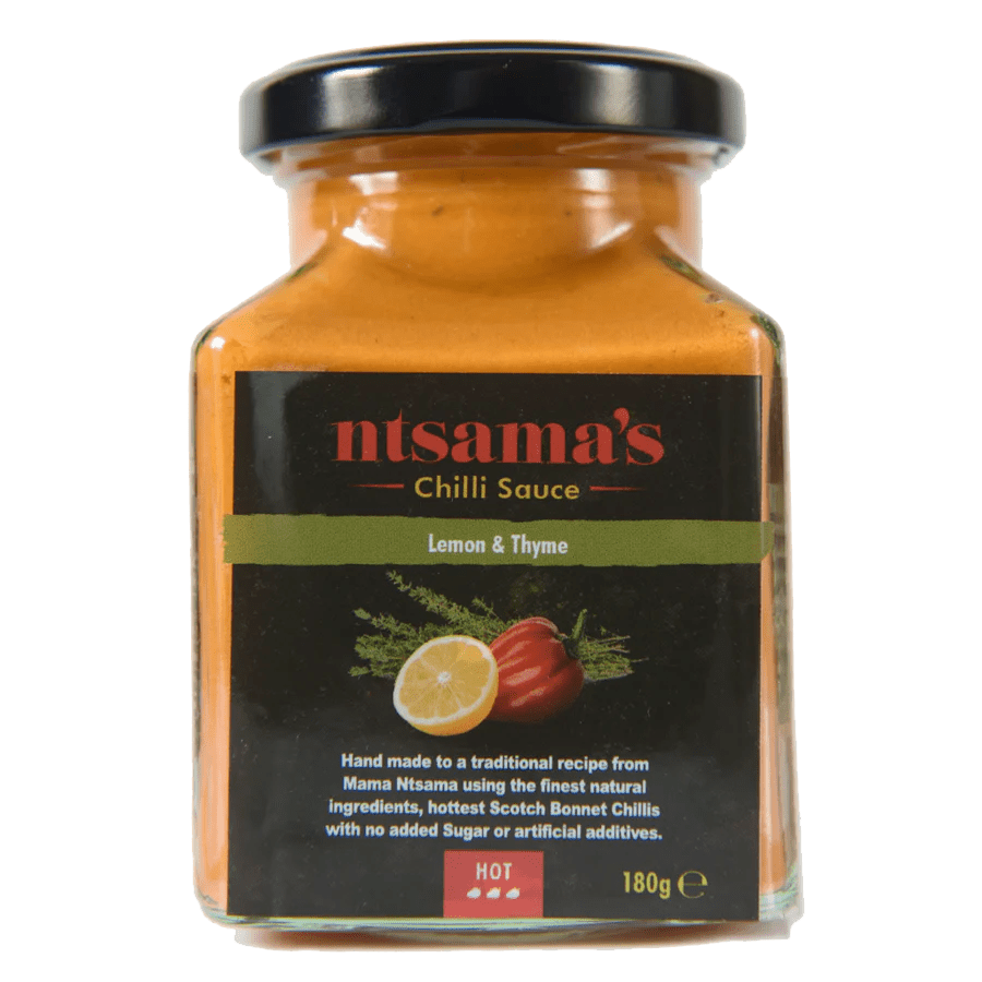 Lemon and Thyme Sauce | 180g | Ntsama's Chilli Sauce - One Stop Chilli Shop