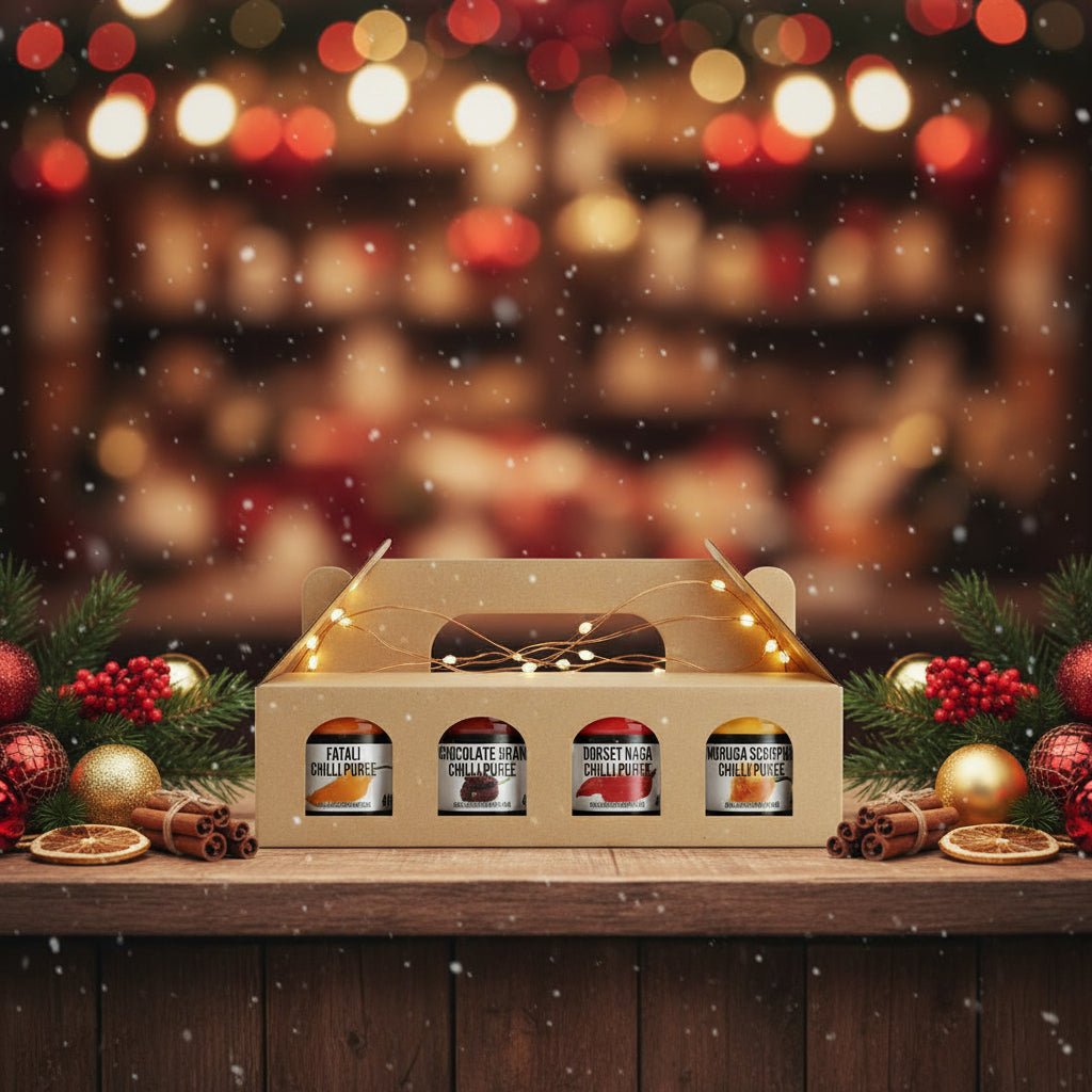 The 'World's Hottest' Chilli Challenge Gift Box Set | 2025 Edition | 4 Extreme Levels - One Stop Chilli Shop