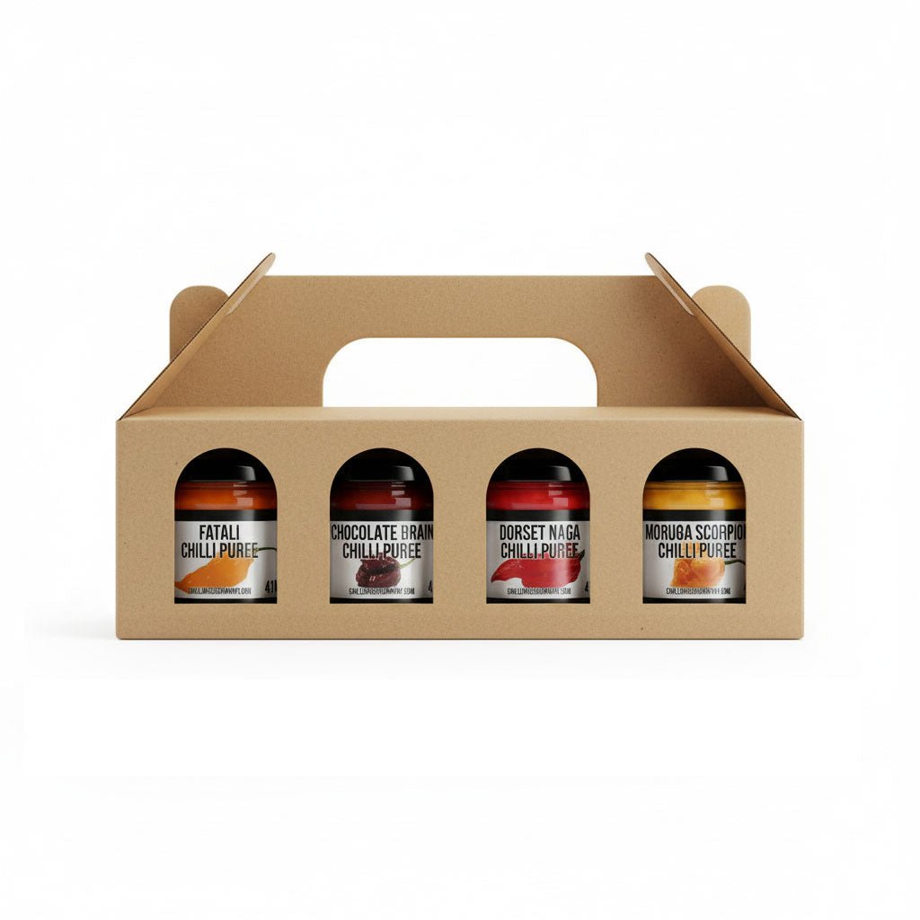 The 'World's Hottest' Chilli Challenge Gift Box Set | 2025 Edition | 4 Extreme Levels - One Stop Chilli Shop