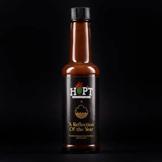 A Reflection Of The Year | 150ml | Hopt Sauce | Cherry Chocolate Hot Sauce - One Stop Chilli Shop
