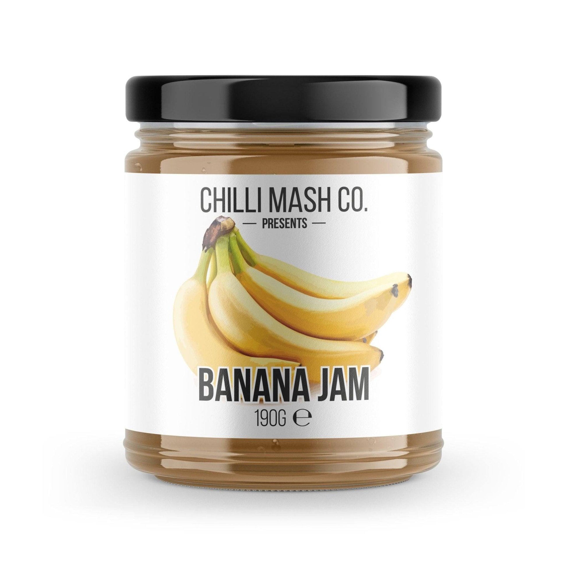 Banana Jam | 190g | Chilli Mash Company | Delicious Caribbean Inspired Jam - One Stop Chilli Shop