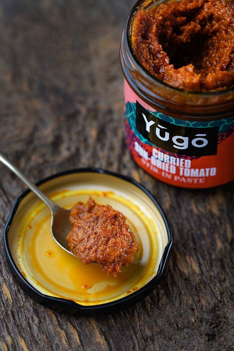 Curried Sun-Dried Tomato Stir-In Paste | Yugo | 125ml - One Stop Chilli Shop