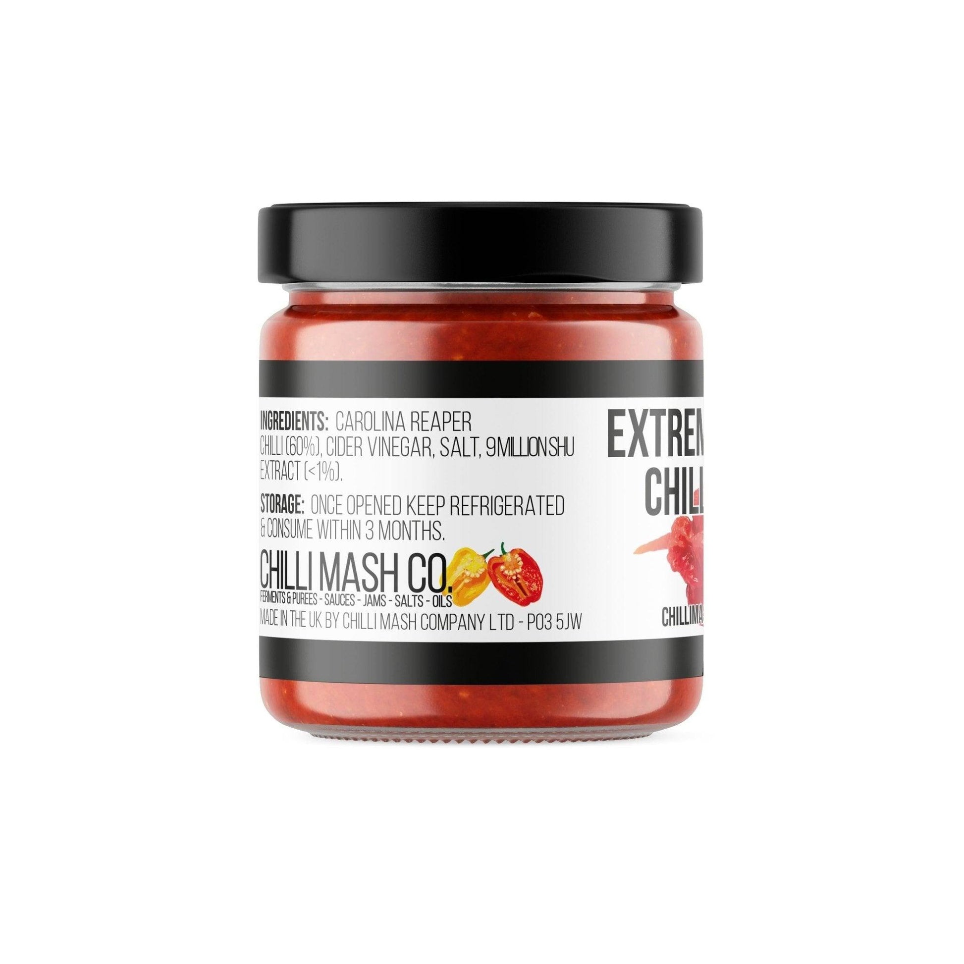 Extreme Reaper Chilli Puree | 41 ml | Chilli Mash Company - One Stop Chilli Shop
