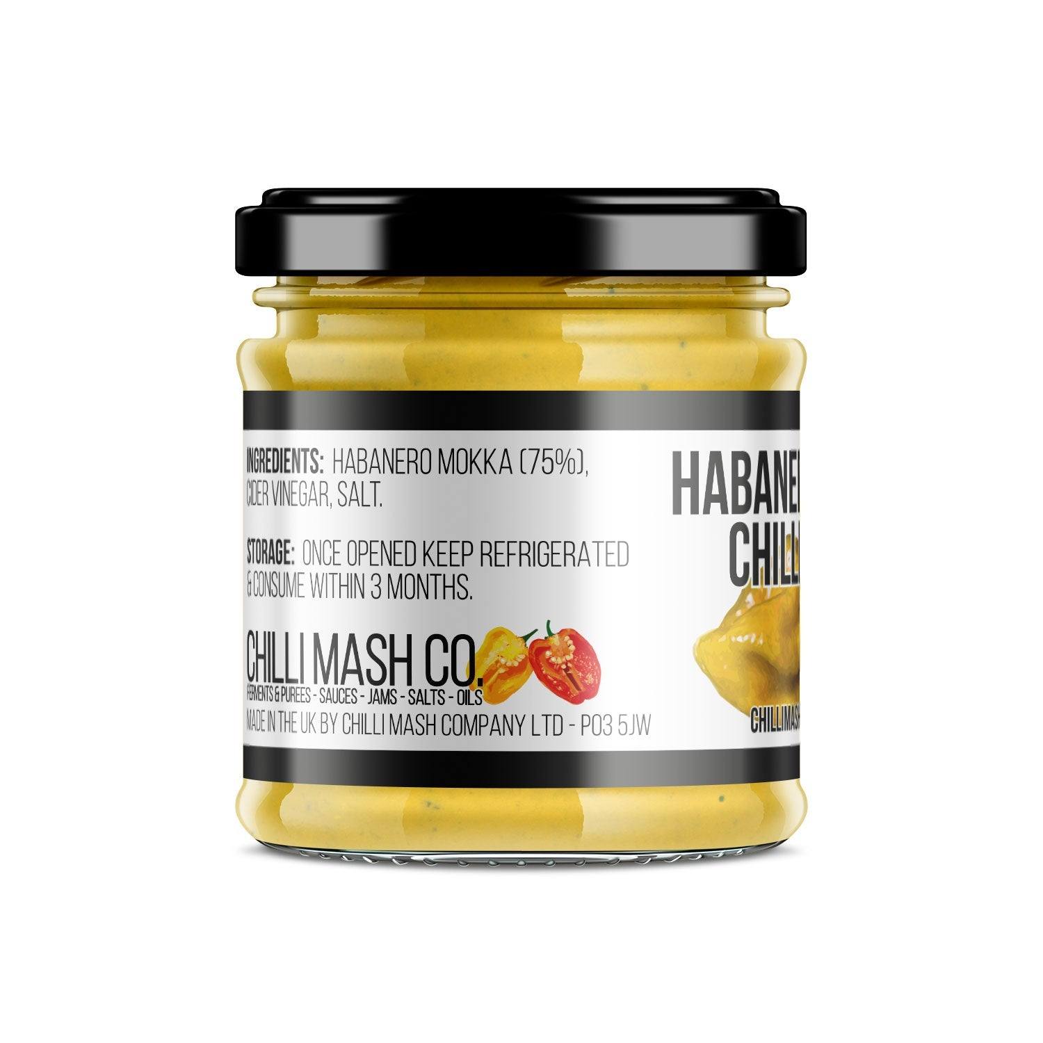 Habanero Mokka Chilli Puree | Chilli Mash Company | 41ml - One Stop Chilli Shop