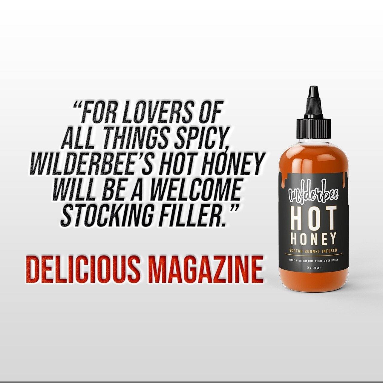 Hot Honey | 260g | Wilderbee | Scotch Bonnet Infused - One Stop Chilli Shop