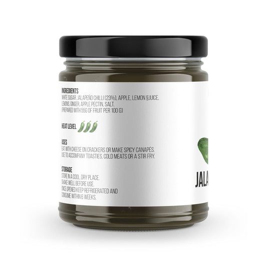 Jalapeño Chilli Jam | 190g | Chilli Mash Company | Mild Chilli Heat - One Stop Chilli Shop
