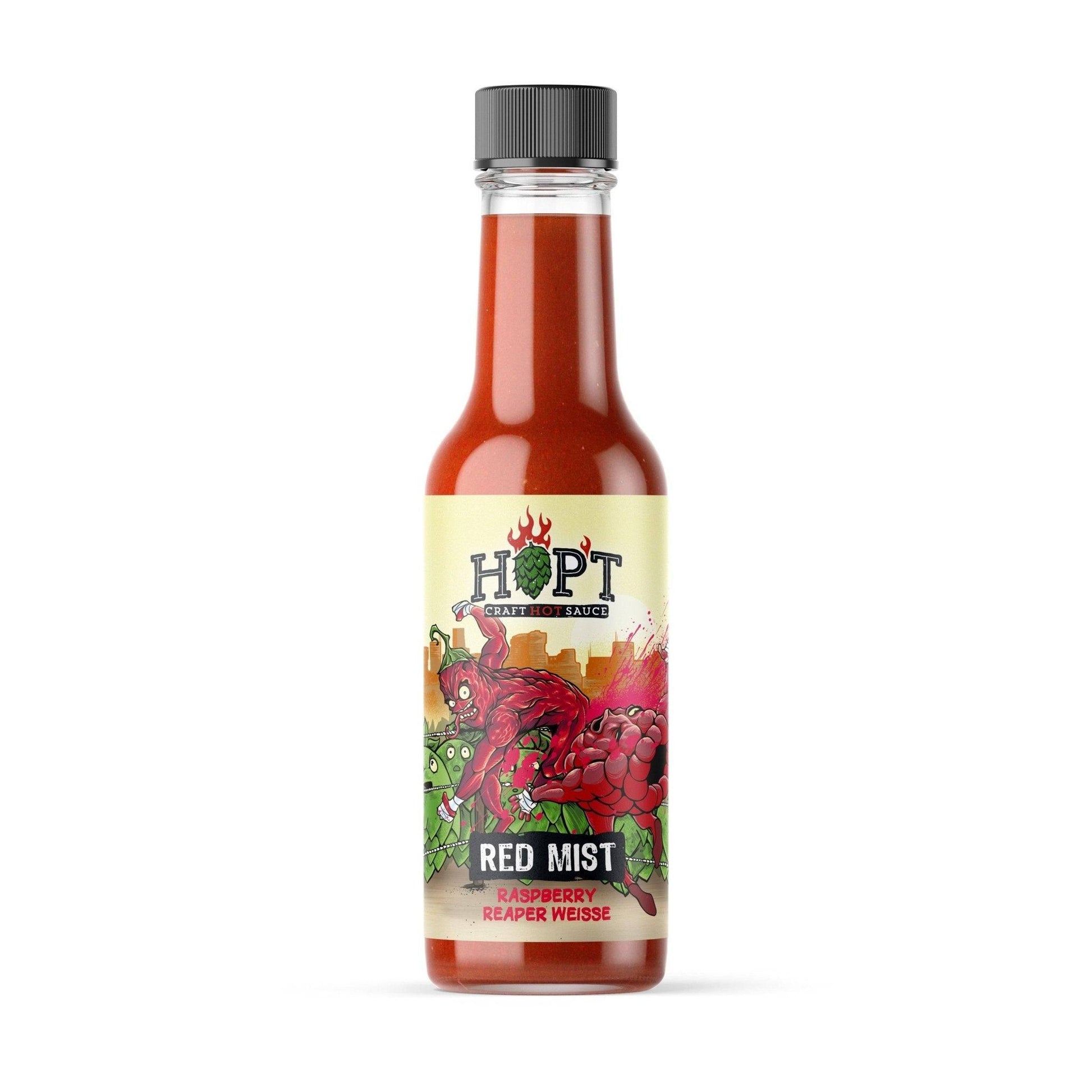 Red Mist Raspberry Reaper Weisse | 150ml | Hop't Sauce - One Stop Chilli Shop