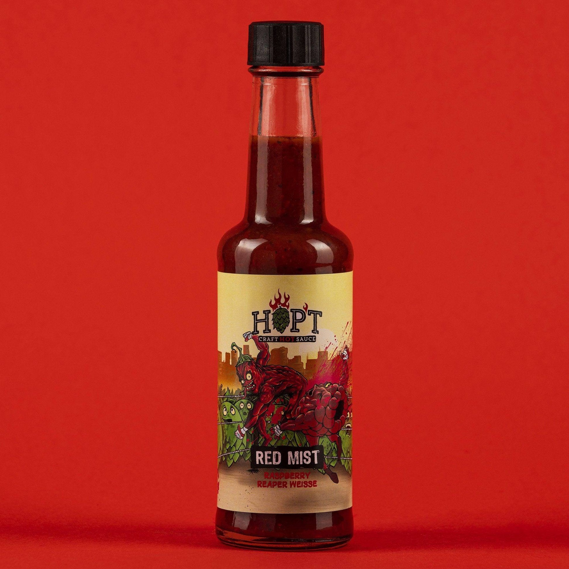 Red Mist Raspberry Reaper Weisse | 150ml | Hop't Sauce - One Stop Chilli Shop