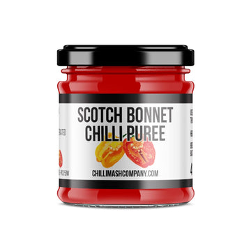Scotch Bonnet Chilli Puree Free Gift | Chilli Mash Company | 41ml - One Stop Chilli Shop