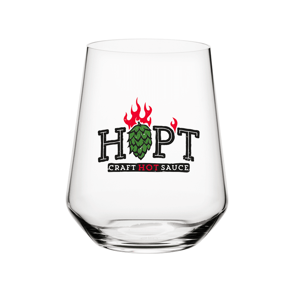 THE PROPER HOPPER: Official HOP'T Beer Glass - One Stop Chilli Shop